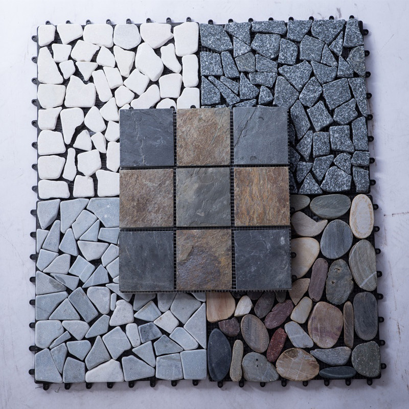 Placi compozite imbinate pentru podea pentru curte decor din piatra naturala
