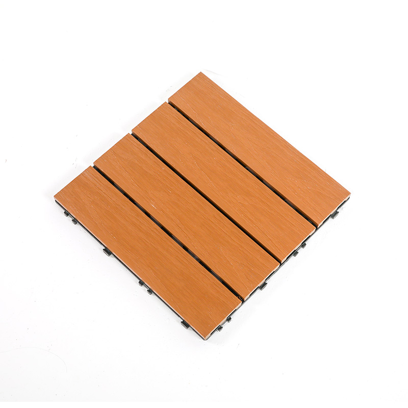 Anticoroziune Eco WPC Lustruire Interlocking Compozit Deck Tiles